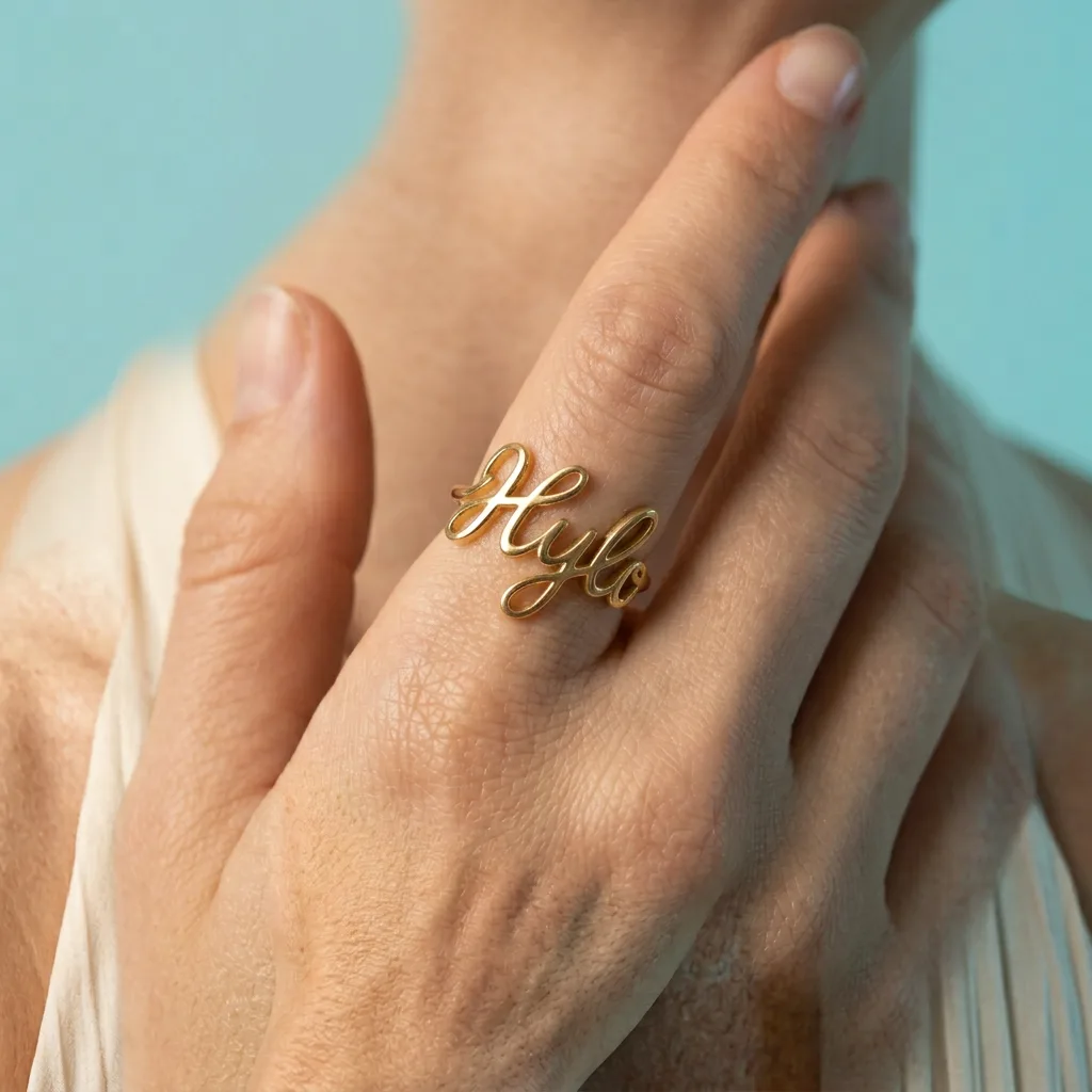 Aqua Gold Editorial — Necklace