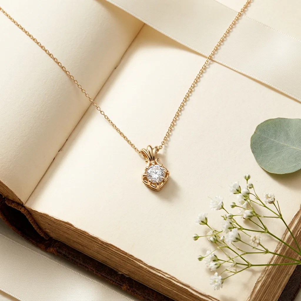 Book Pages Packshot — Pendant