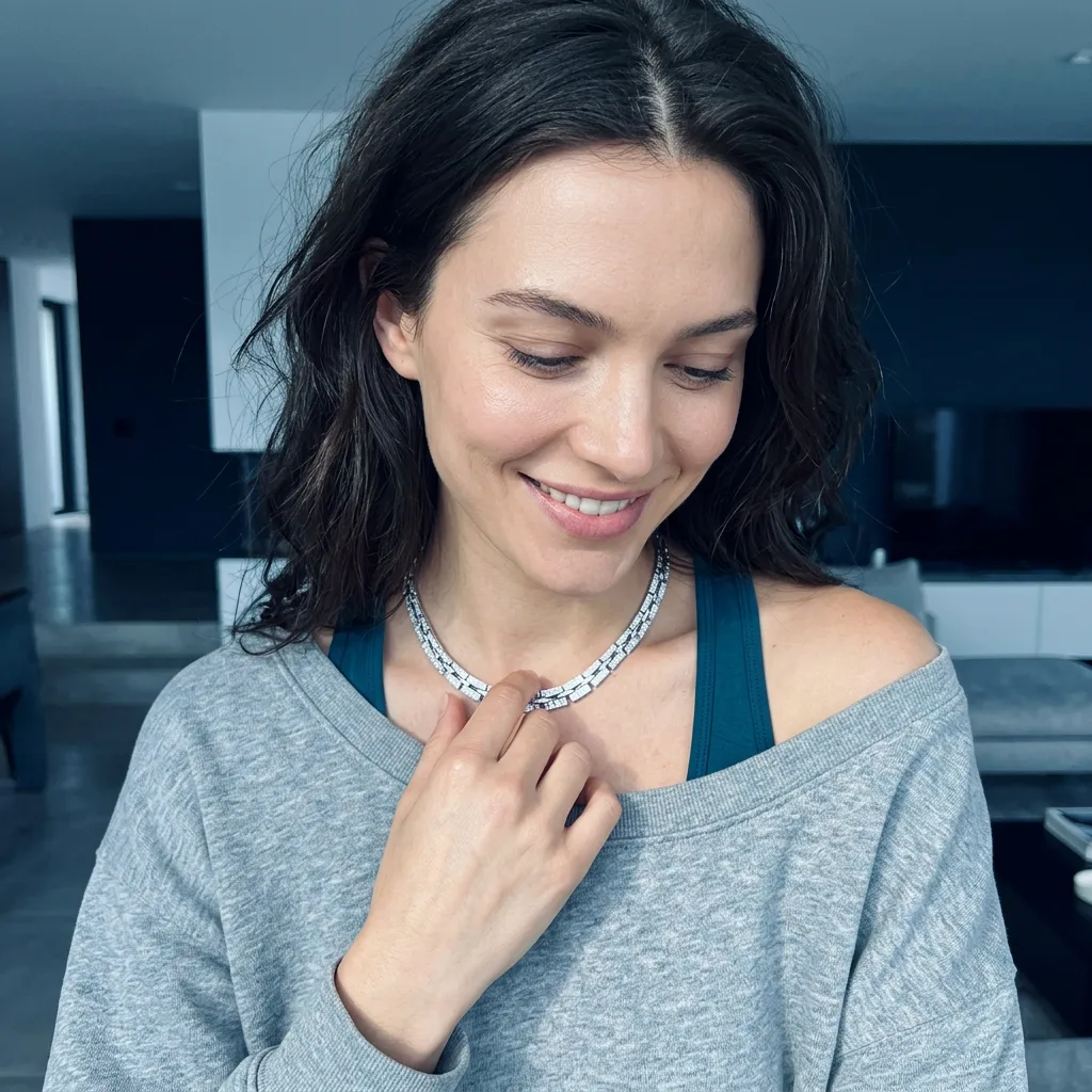 Cool Light Reveal Selfie — Necklace Cool Light Reveal Selfie — Necklace