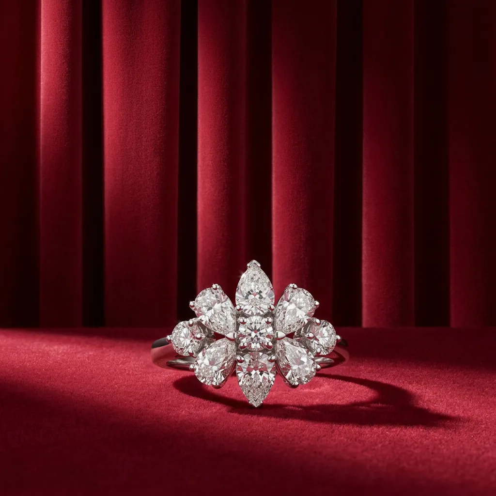 Crimson Velvet Vault — Necklace
