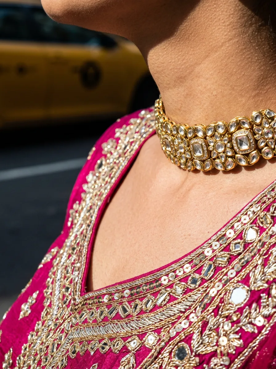 Embroidery Texture — Choker
