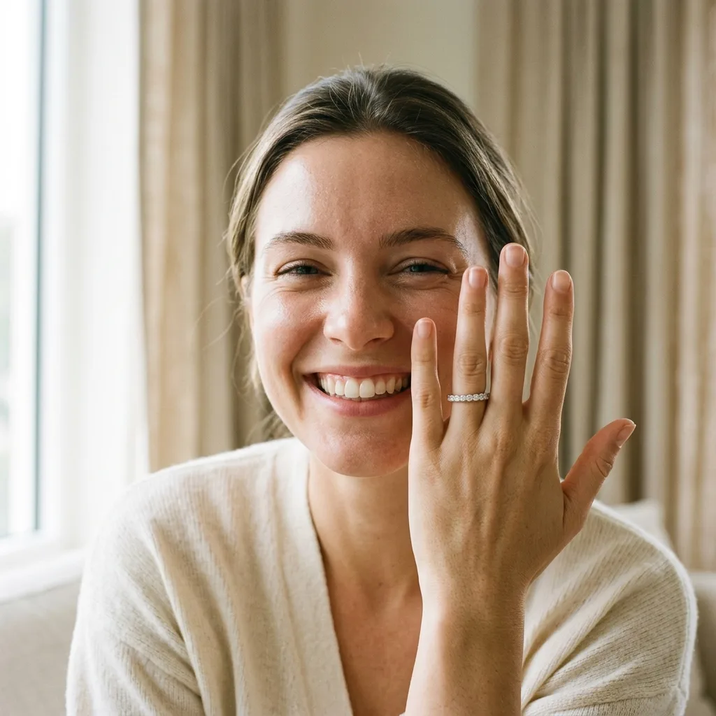 Engagement Selfie — Ring