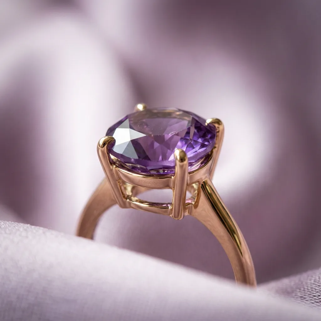 Facet Prong Macro — Ring
