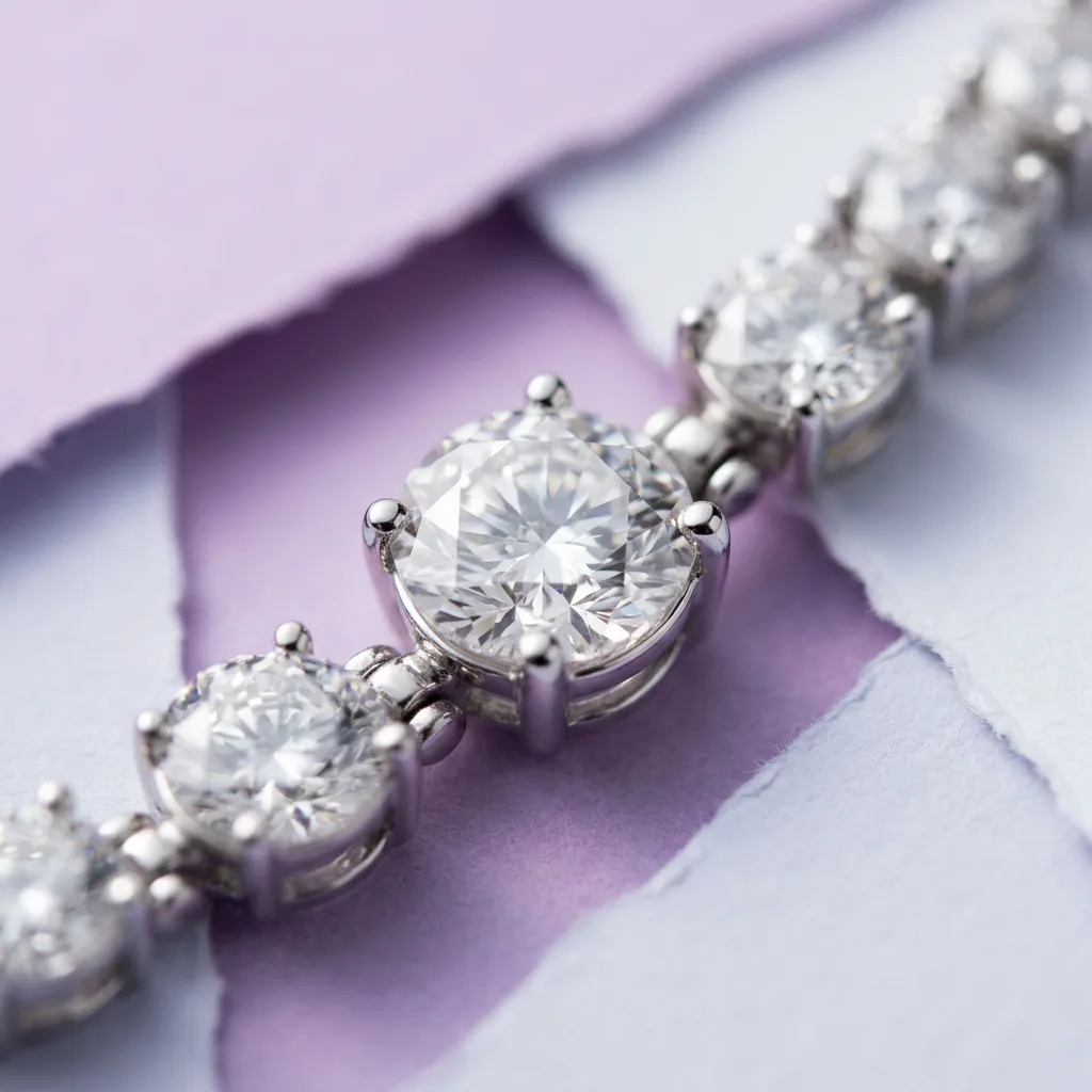 Flat Lay jewelry photography