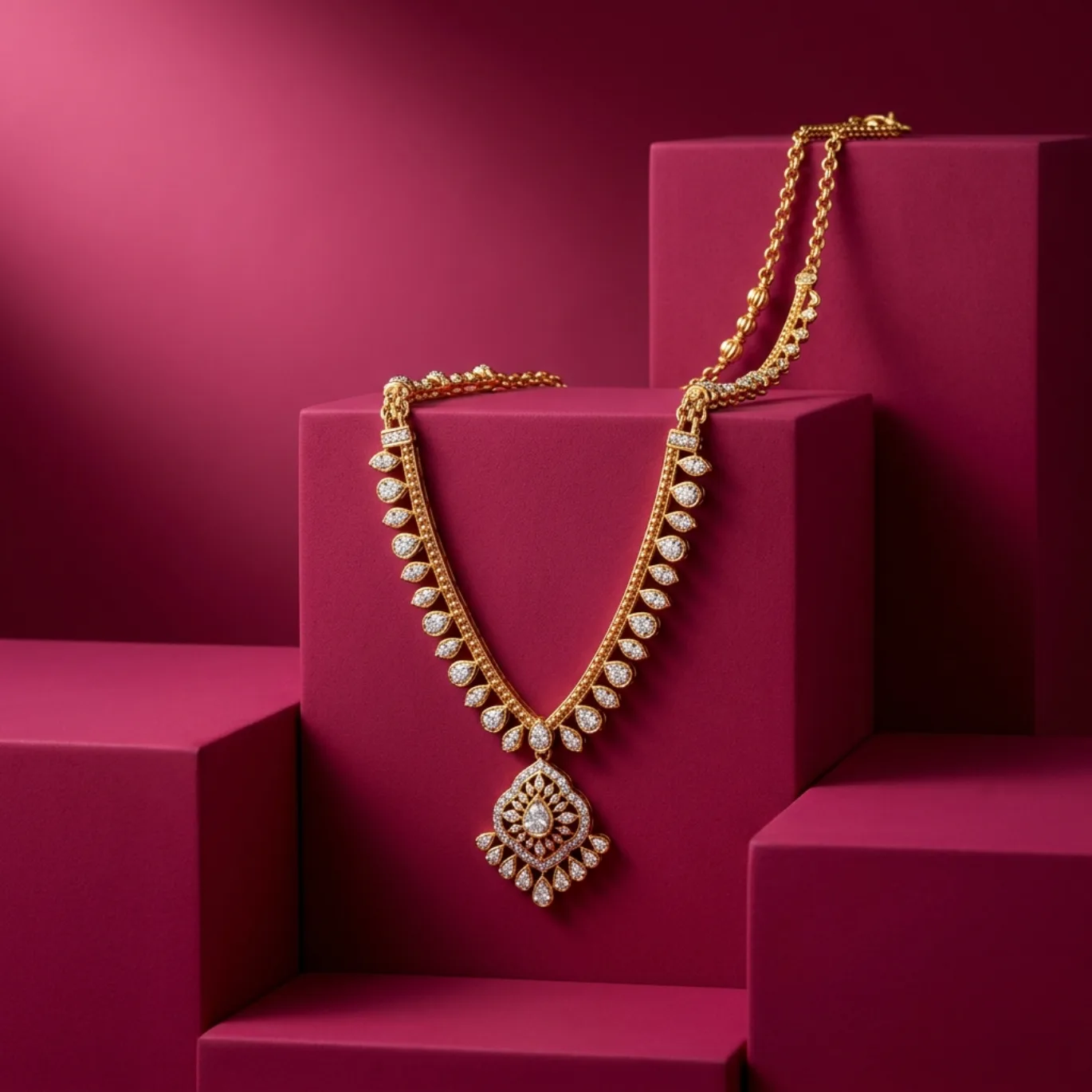 Festive Jewel Podium — Necklace