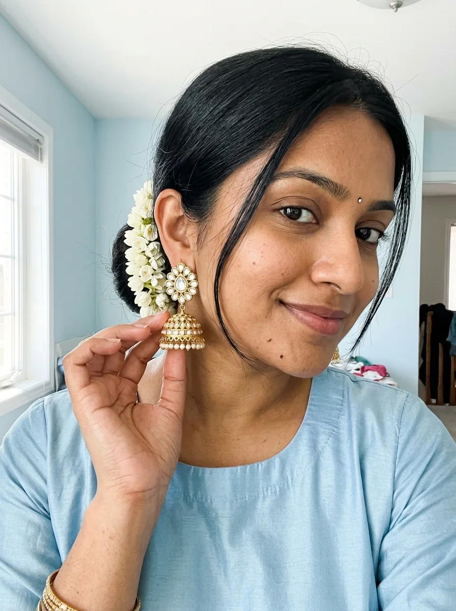 Getting Ready Show Off — Jhumka Getting Ready Show Off — Jhumka