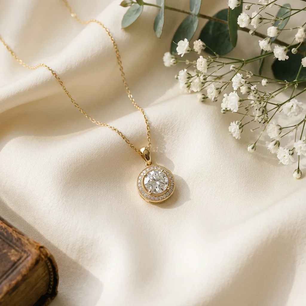Heirloom Botanical Light — Necklace