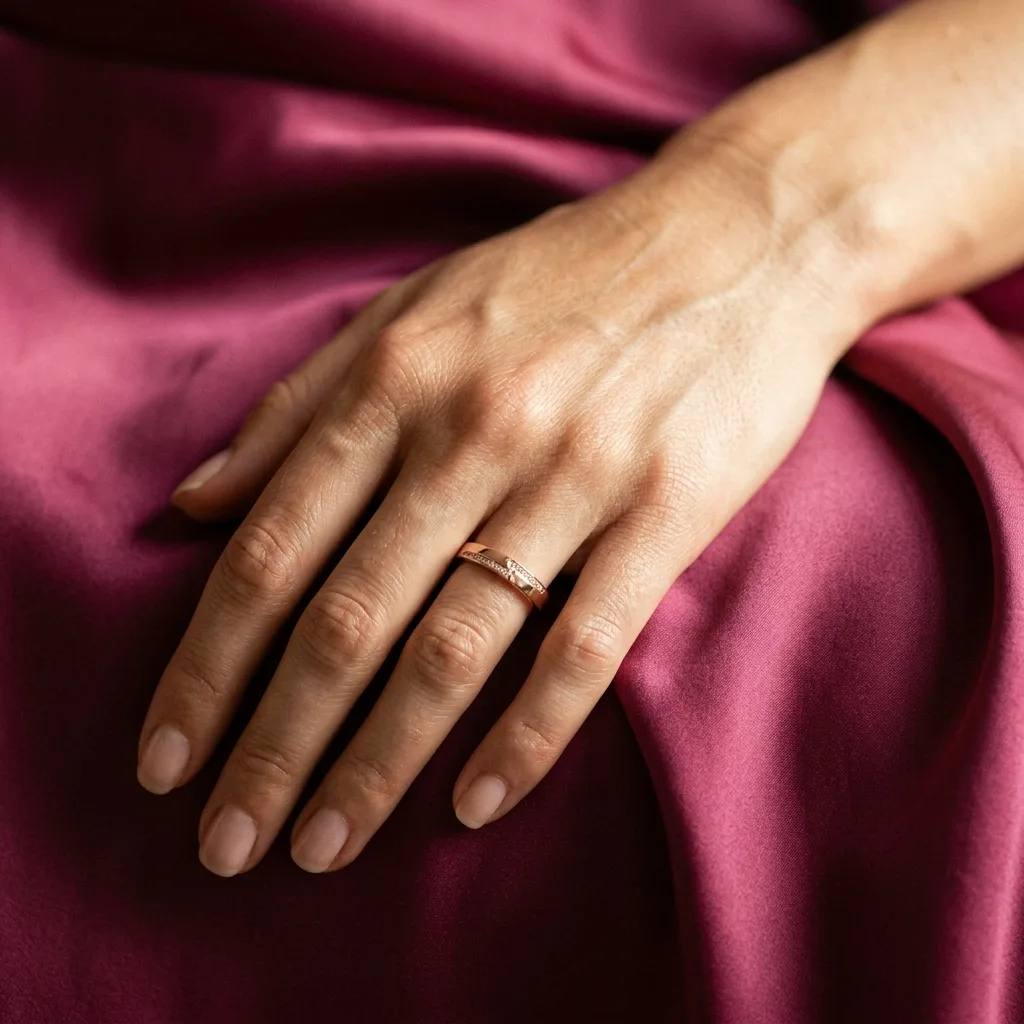 Magenta Wrist Portrait — Bangle
