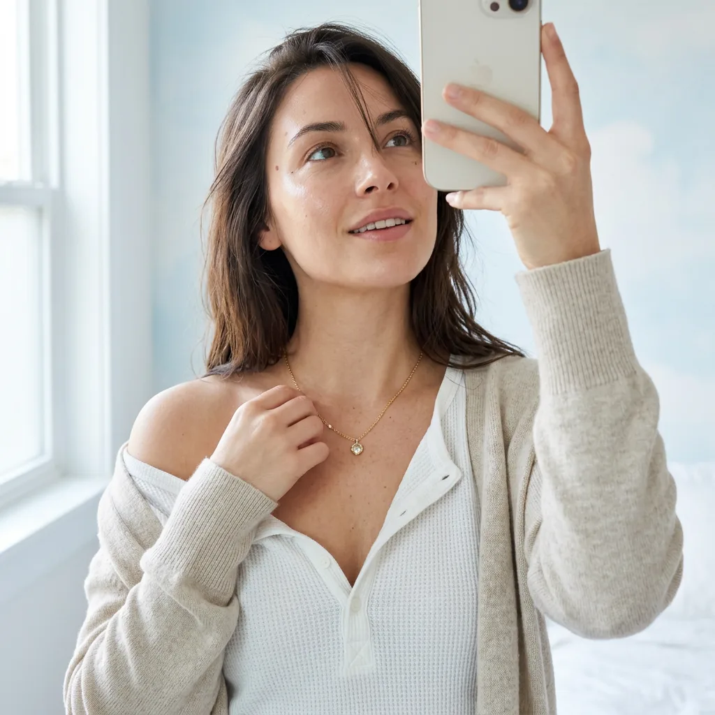 Morning Selfie — Necklace Morning Selfie — Necklace