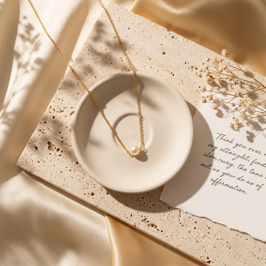 Packaging Flatlay — Pendant