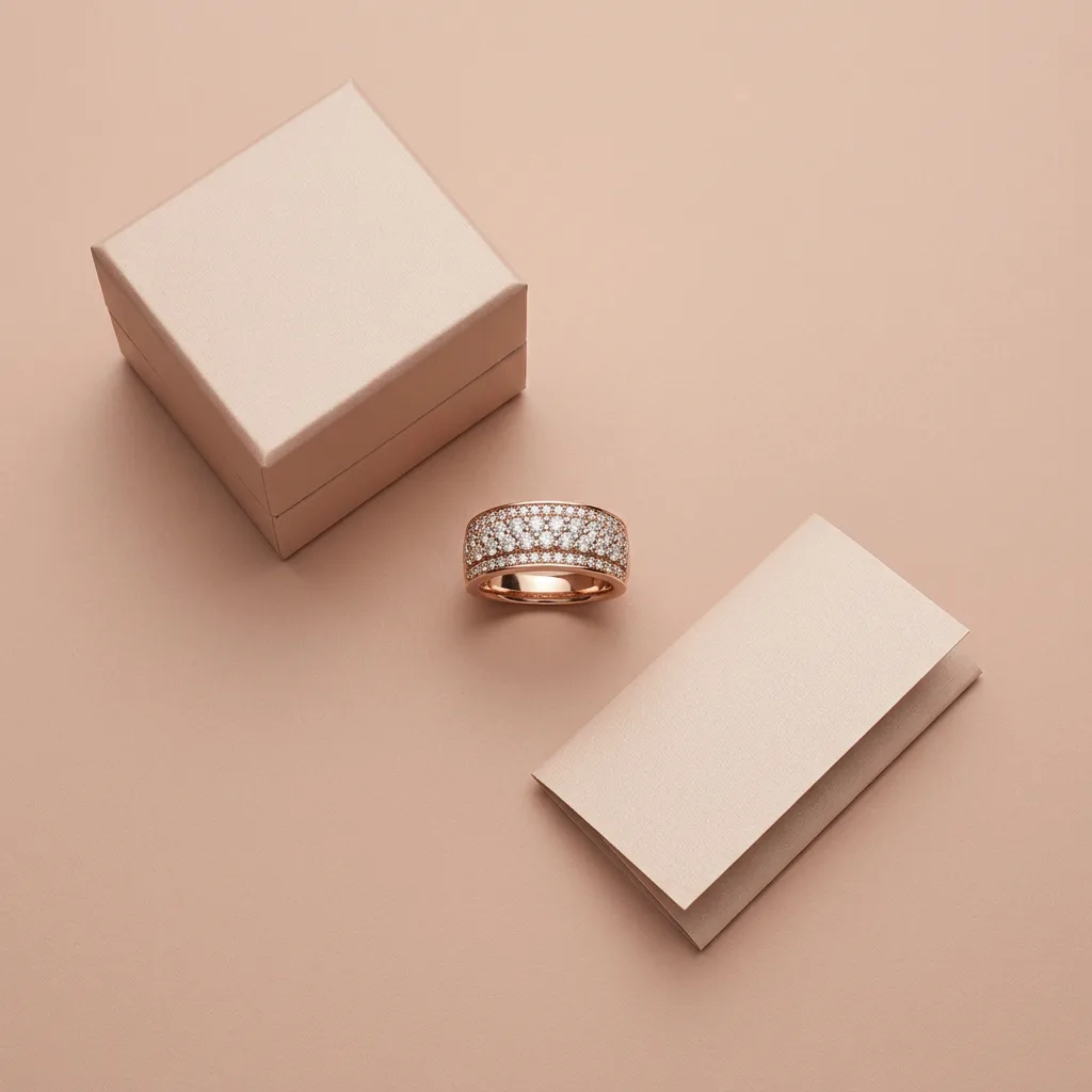 Packaging Flatlay — Ring