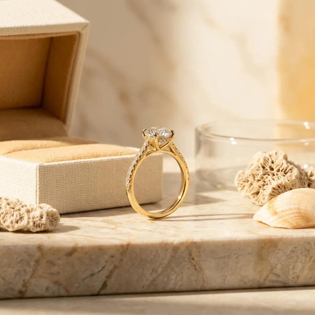 Packaging Marble Vignette — Ring