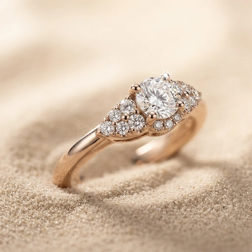 Pave Prong Detail — Ring