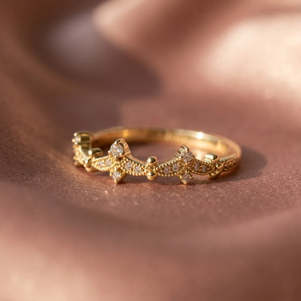 Pave Prong Macro — Ring