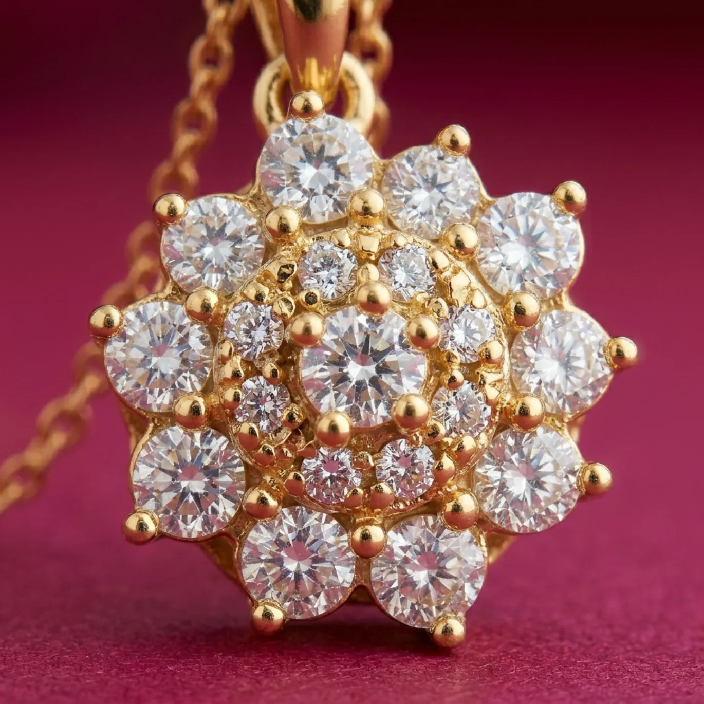 Pendant Diamond Macro — Pendant