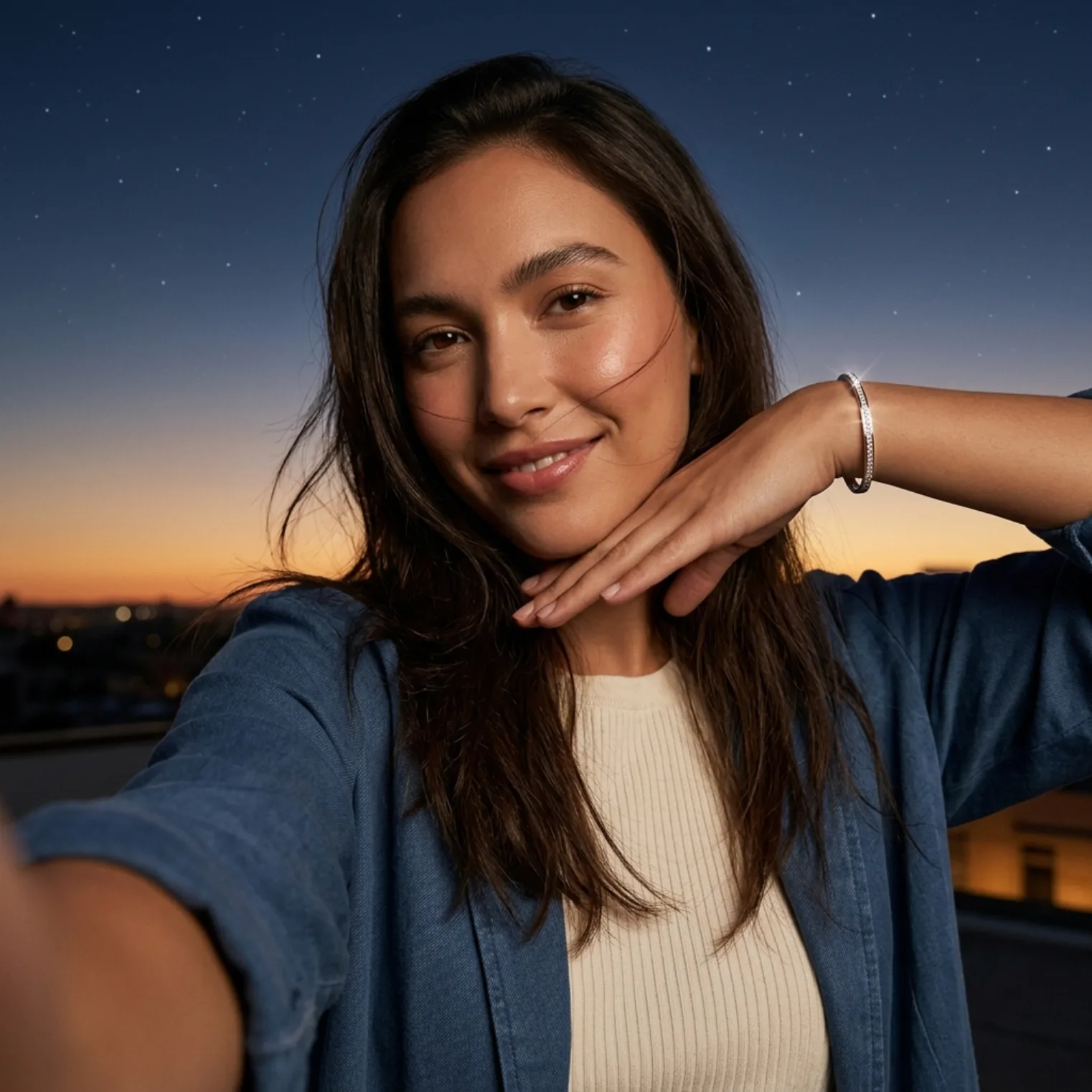 Rooftop Selfie — Bangle