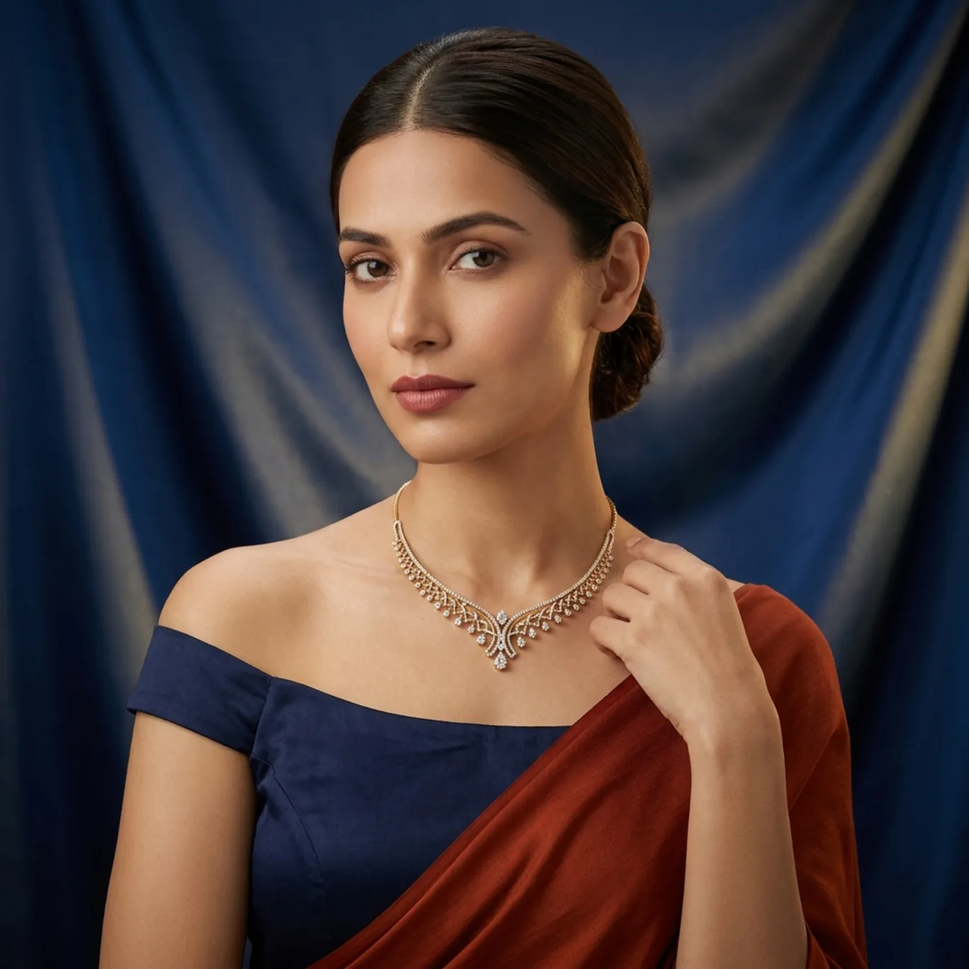 Satin Light Portrait — Necklace Satin Light Portrait — Necklace