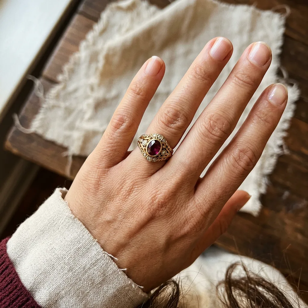 Self Shot Hand Admire — Ring
