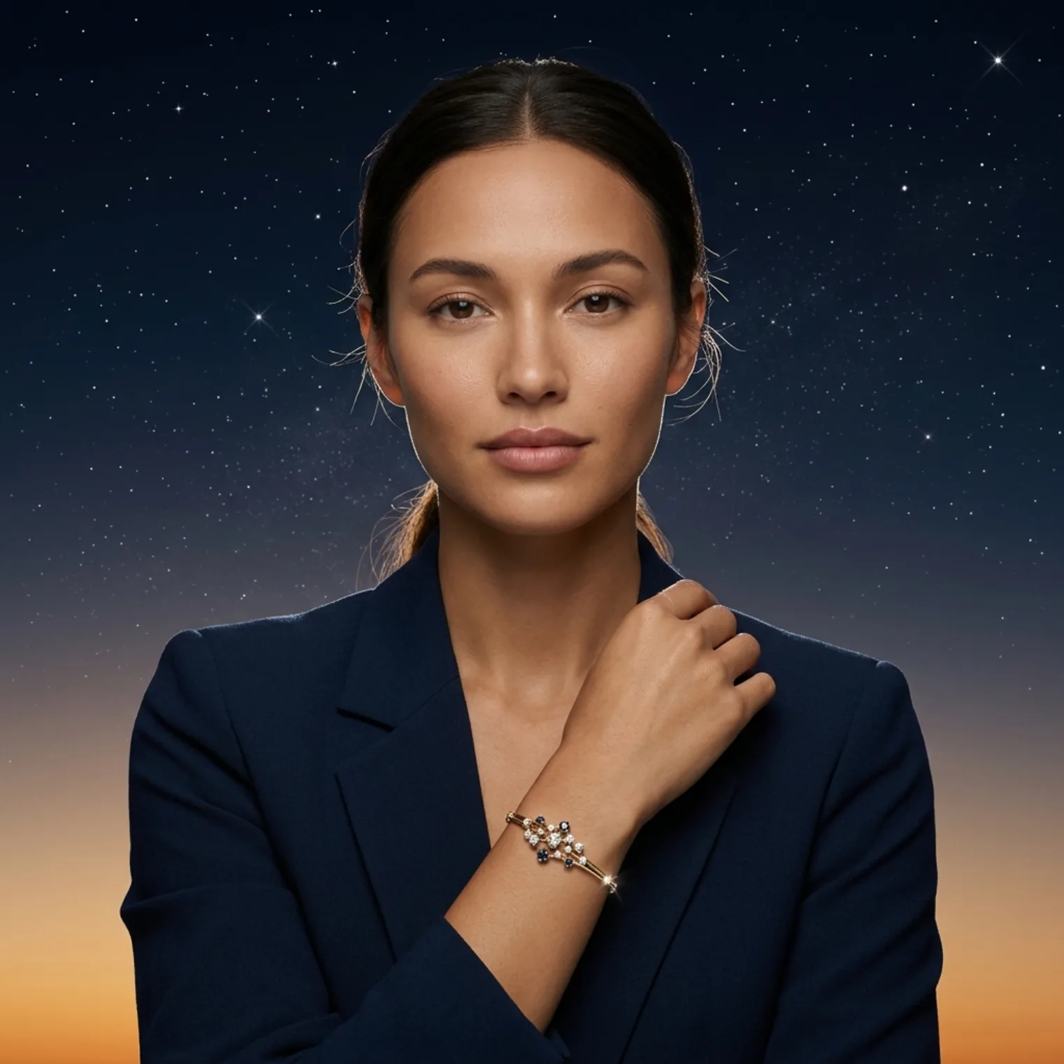Starlit Portrait — Bangle
