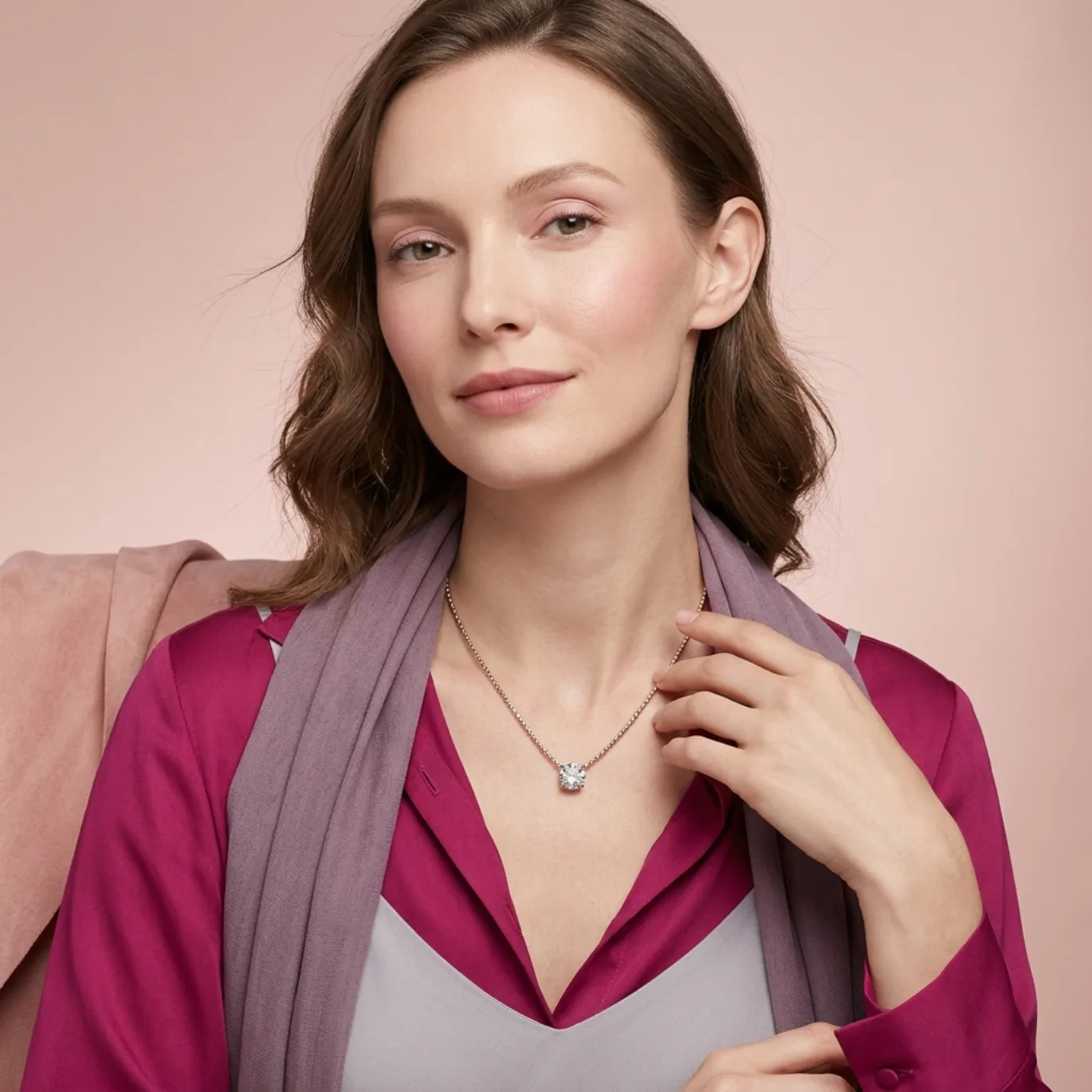 Studio Blush Portrait — Necklace Studio Blush Portrait — Necklace