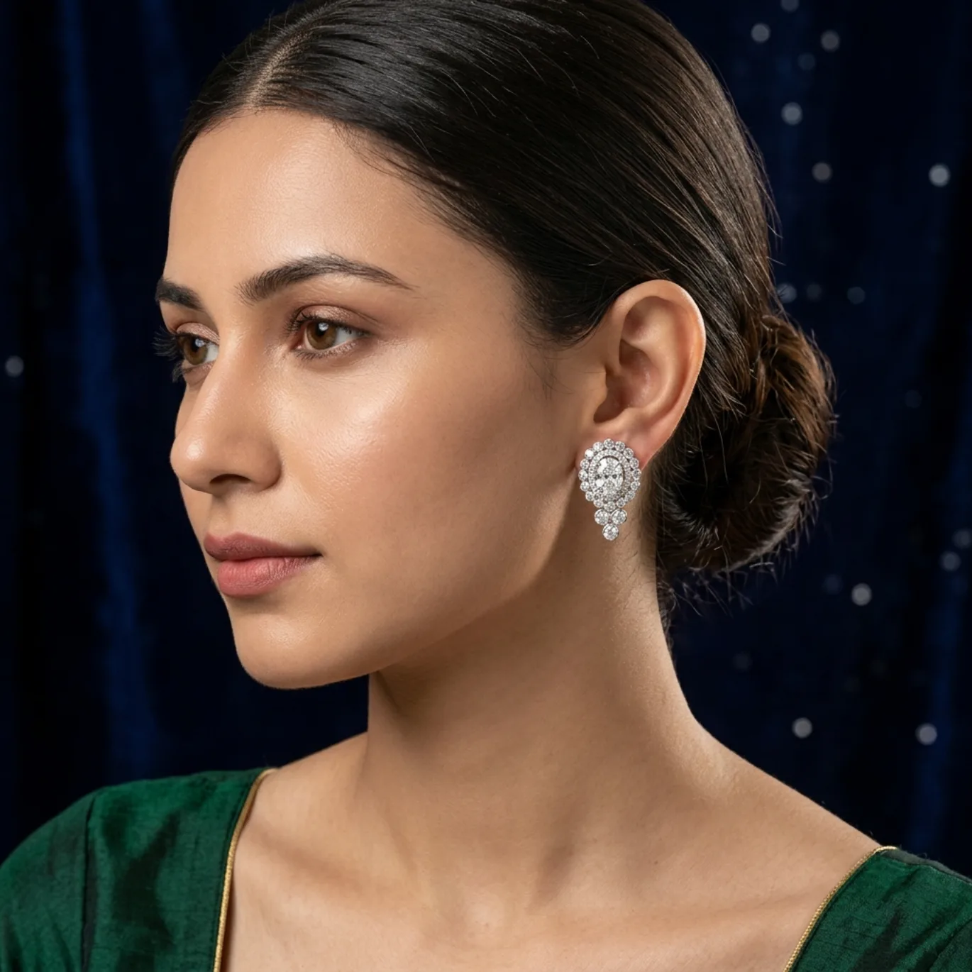 Studio Portrait — Earring Stud