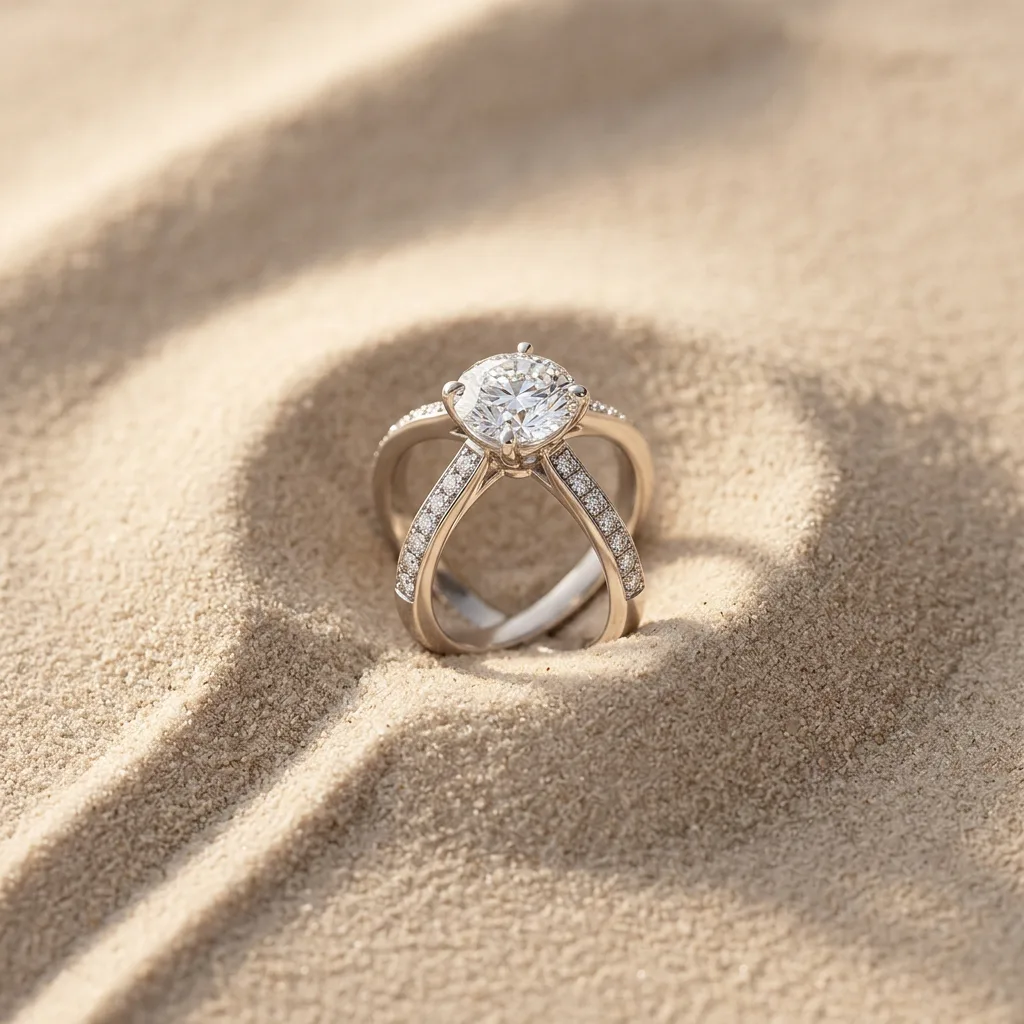 Sunlit Powder Sand — Necklace