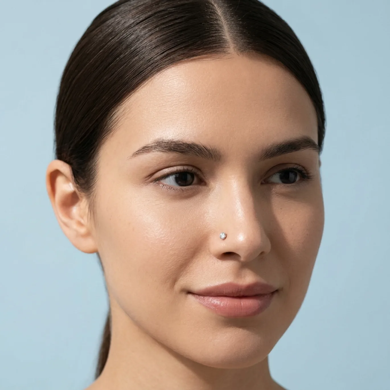 Sunlit Studio Portrait — Earring Stud