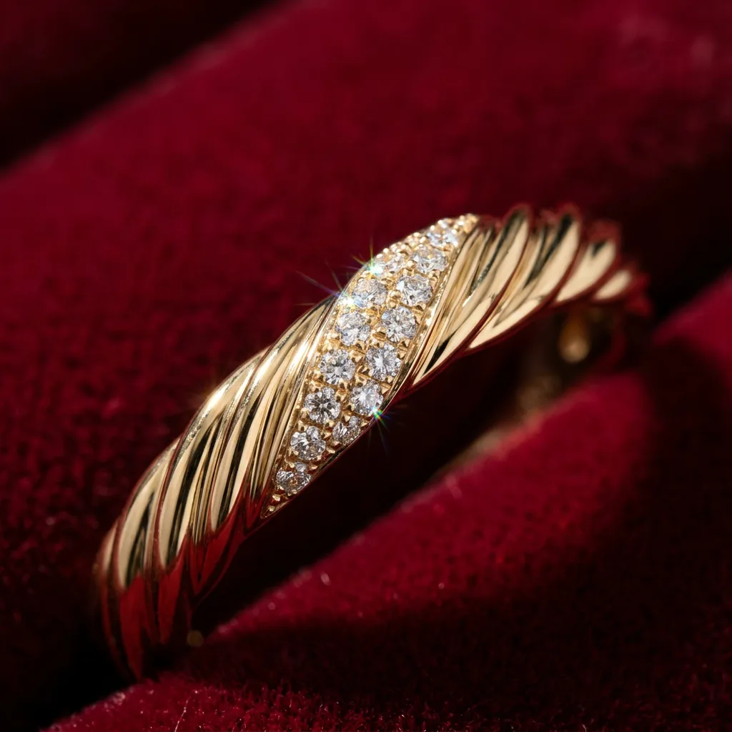 Twist Pave — Ring