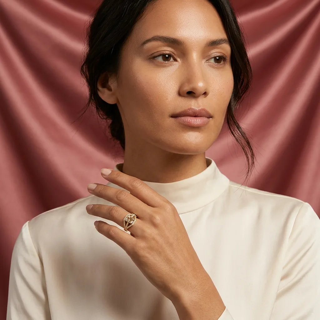 Warm Hero Portrait — Necklace Warm Hero Portrait — Necklace