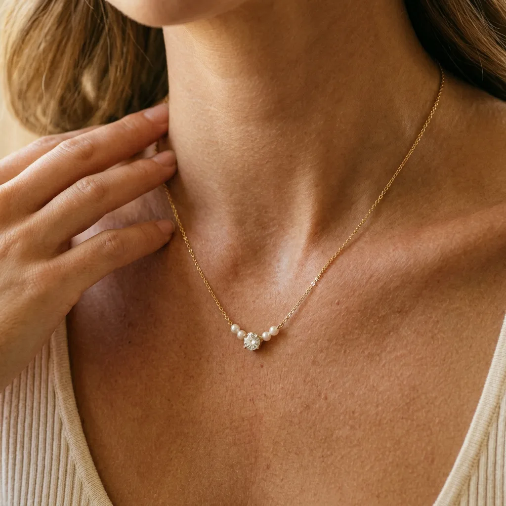 Window Light Portrait — Necklace Window Light Portrait — Necklace