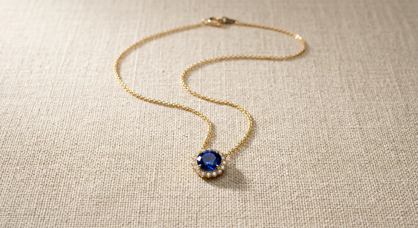 How to Photograph Necklaces Flat Lay: Shape the Chain First