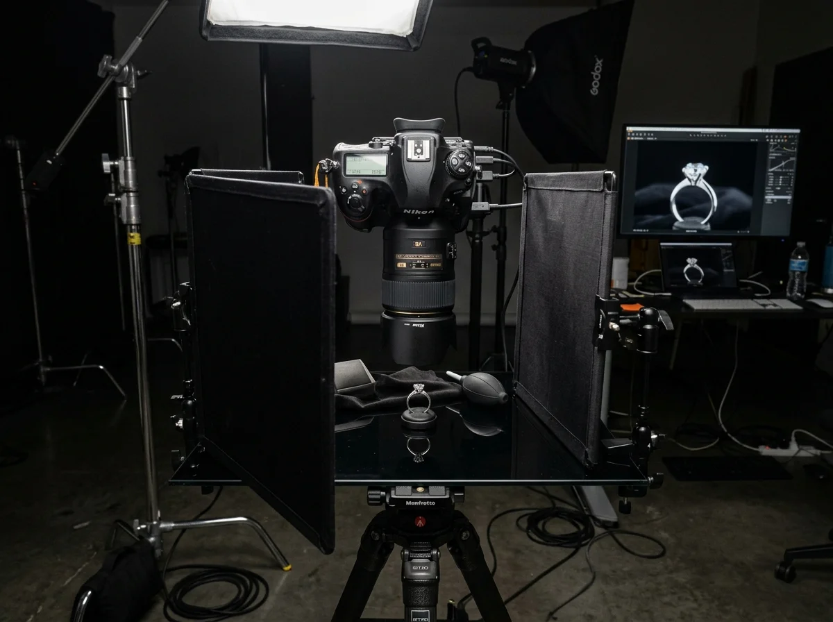 Diamond Photography Black Diffuser Flags Studio Rig