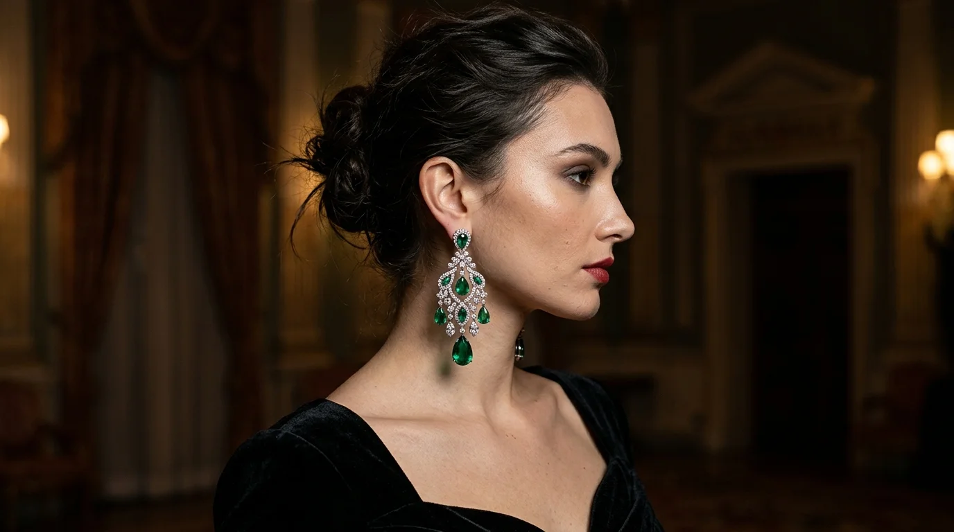 Earring Photography: Lighting, Styling, and AI Generation