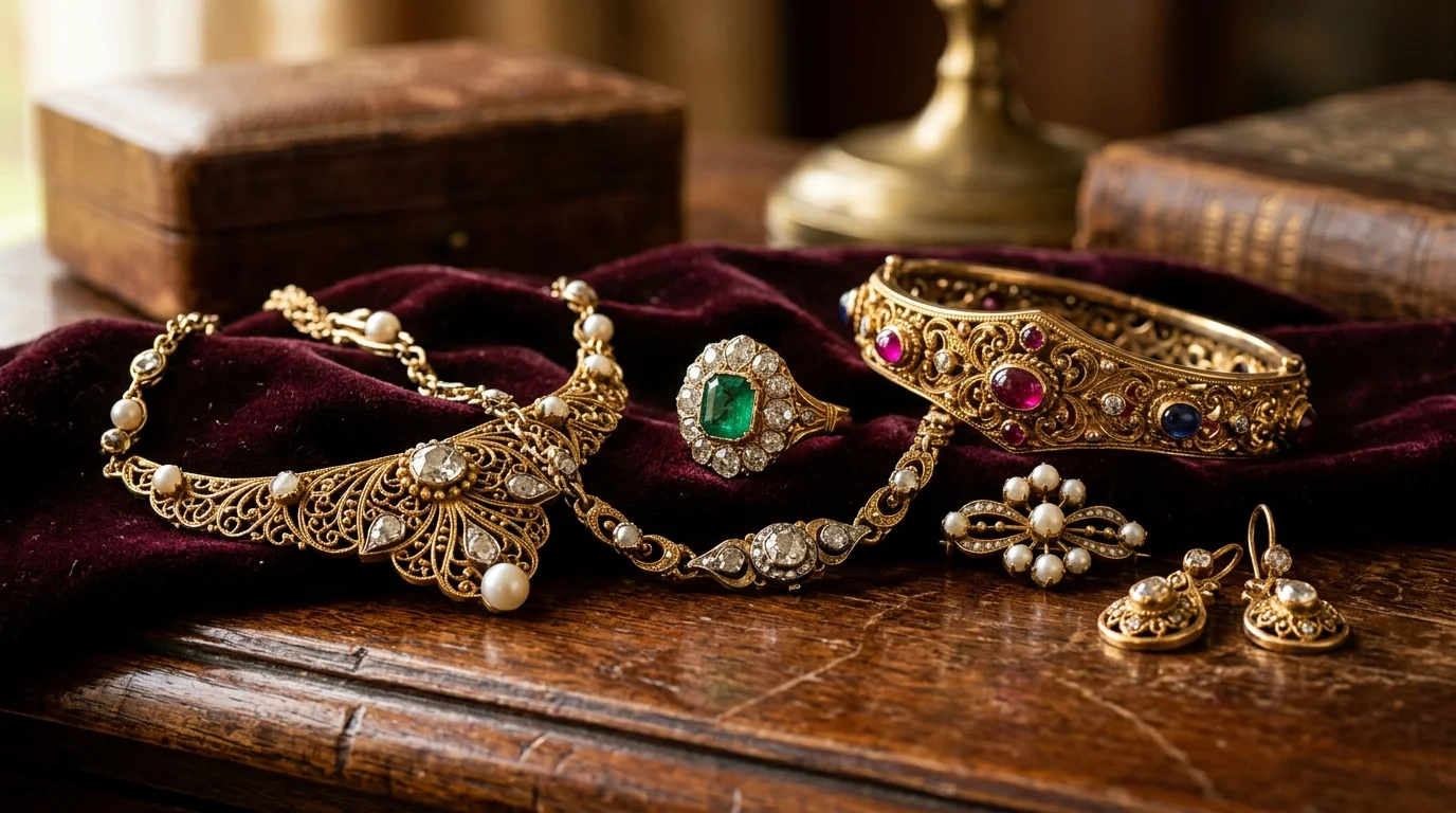 Vintage Jewelry Photography: Lighting, Styling, and Settings